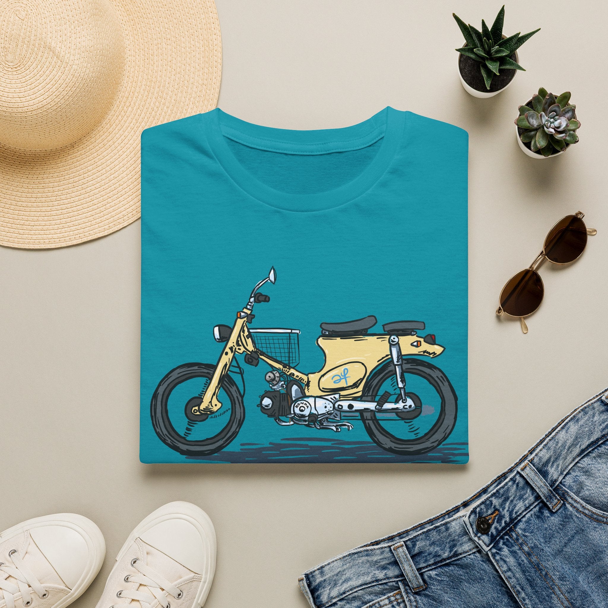 Moped – T-Shirt – Ansicht 6