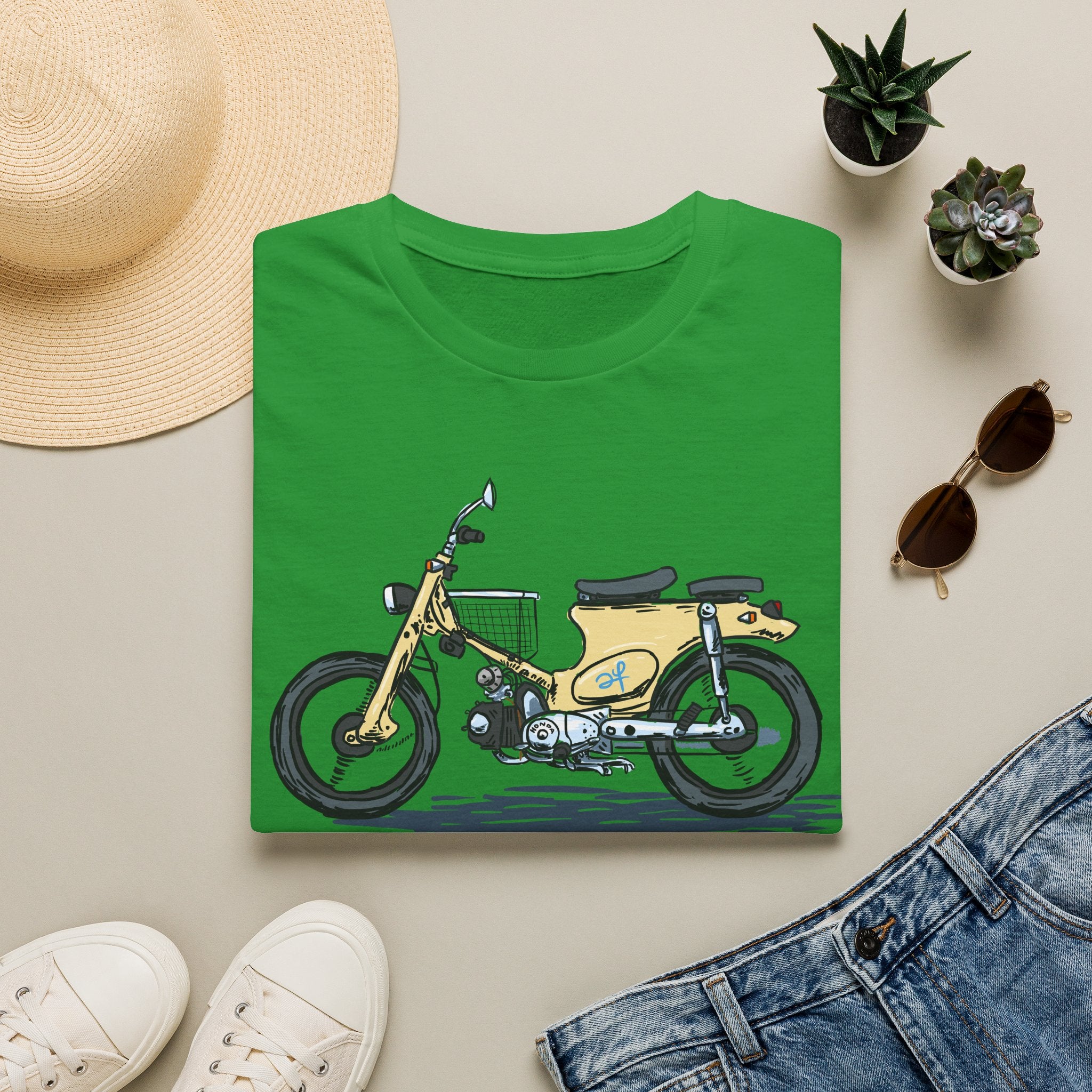 Moped – T-Shirt – Ansicht 4