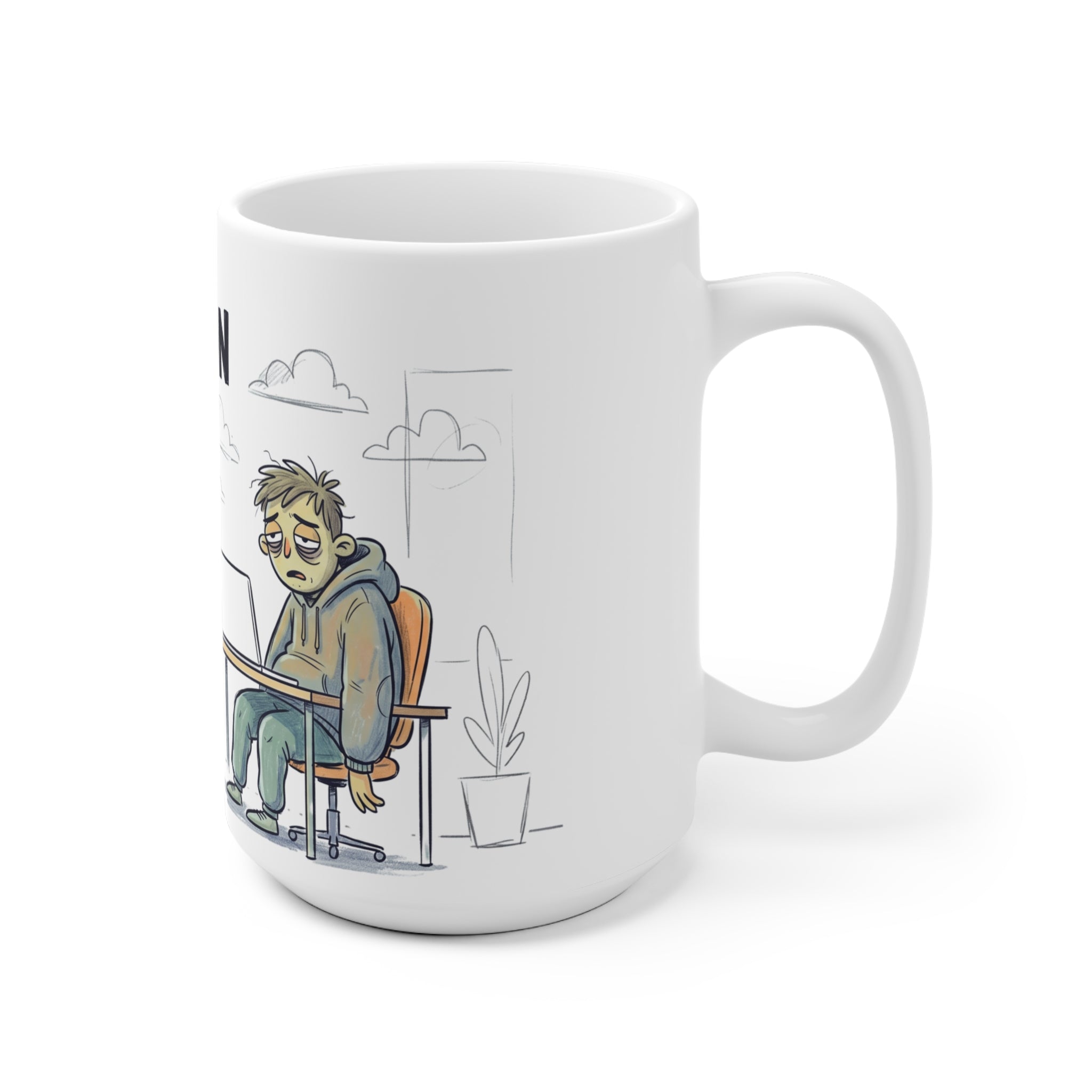404 Motivation Not Found Tasse – Ansicht 6