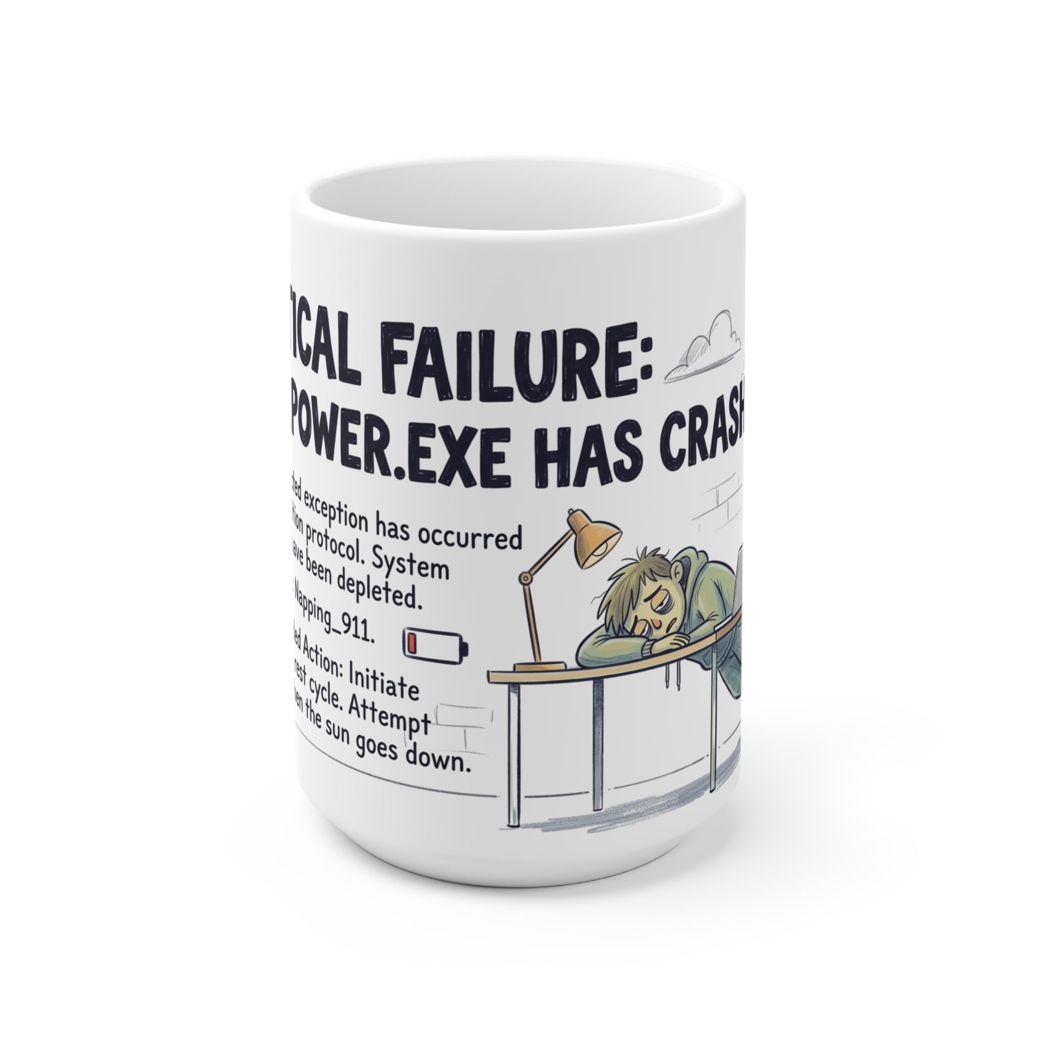 Willpower.exe Tasse – Ansicht 2