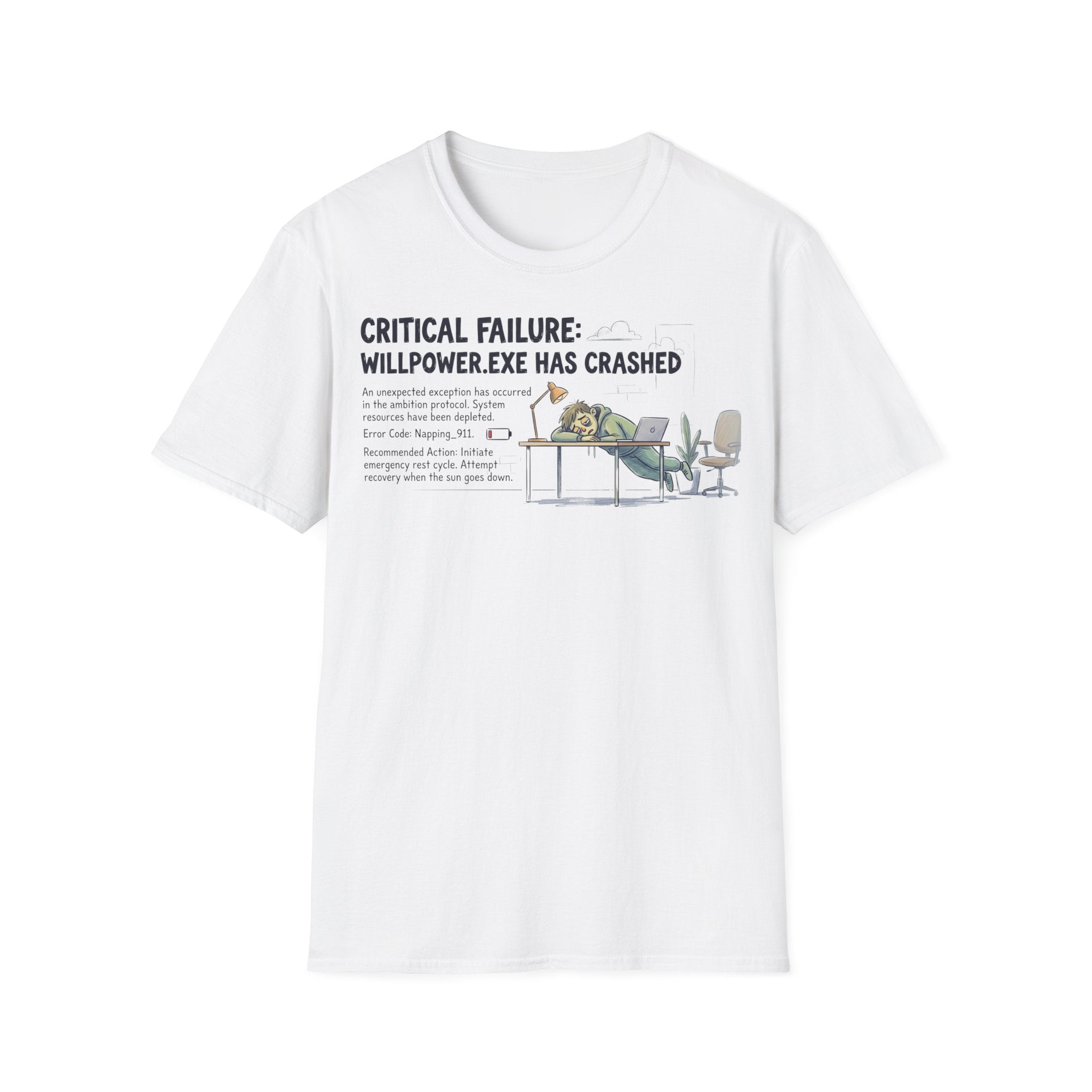 Willpower.exe – T-Shirt – Ansicht 4