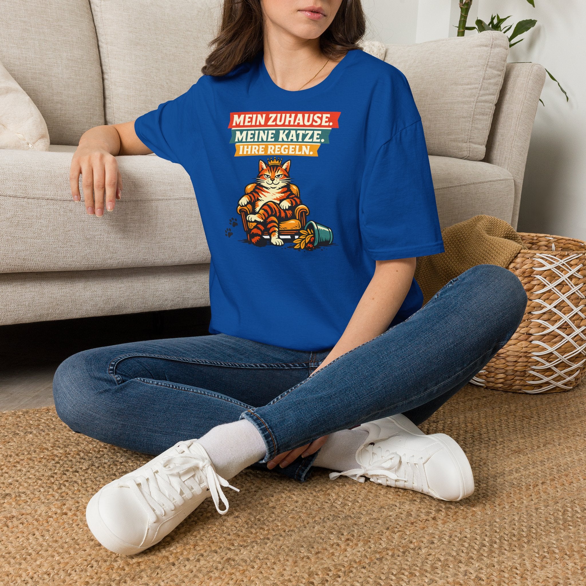 Mein Zuhause, ihre Regeln – Katzen T-Shirt