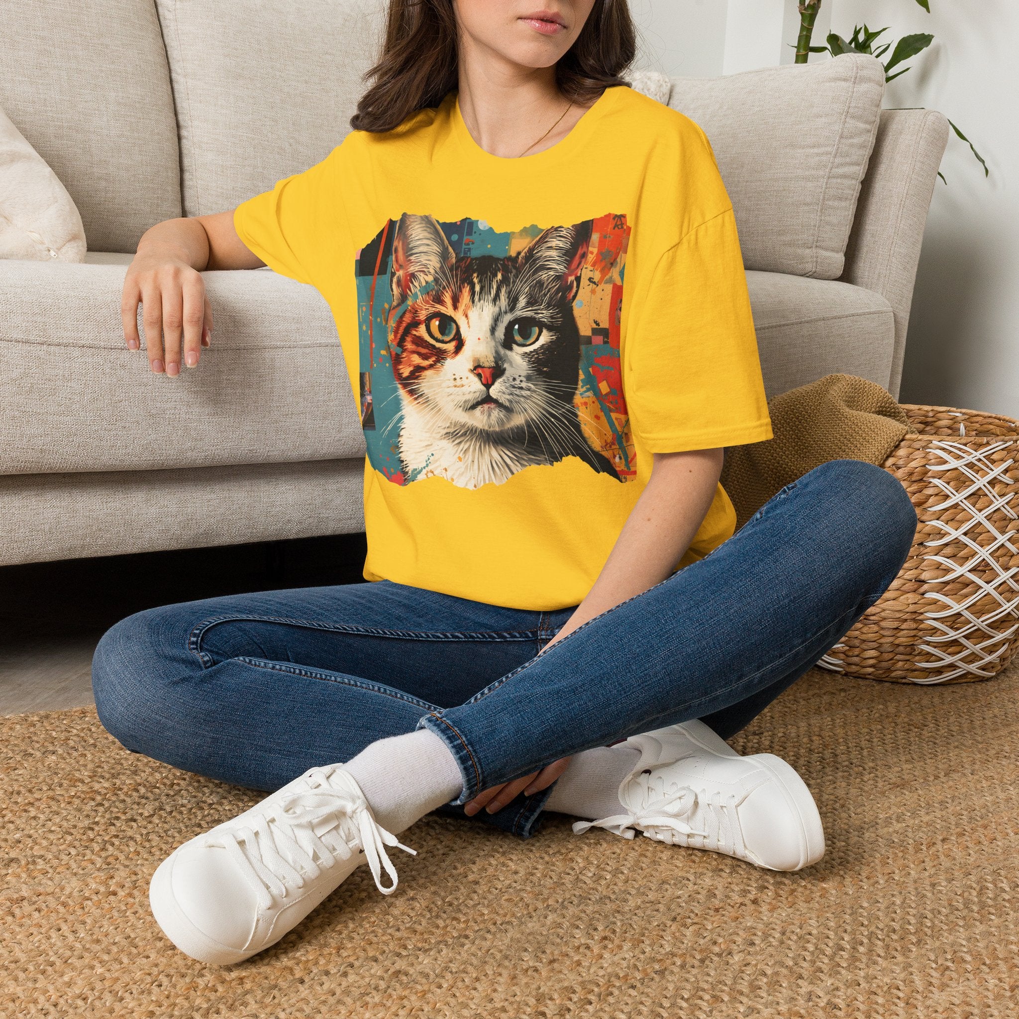 POP-CAT – T-Shirt – Ansicht 4