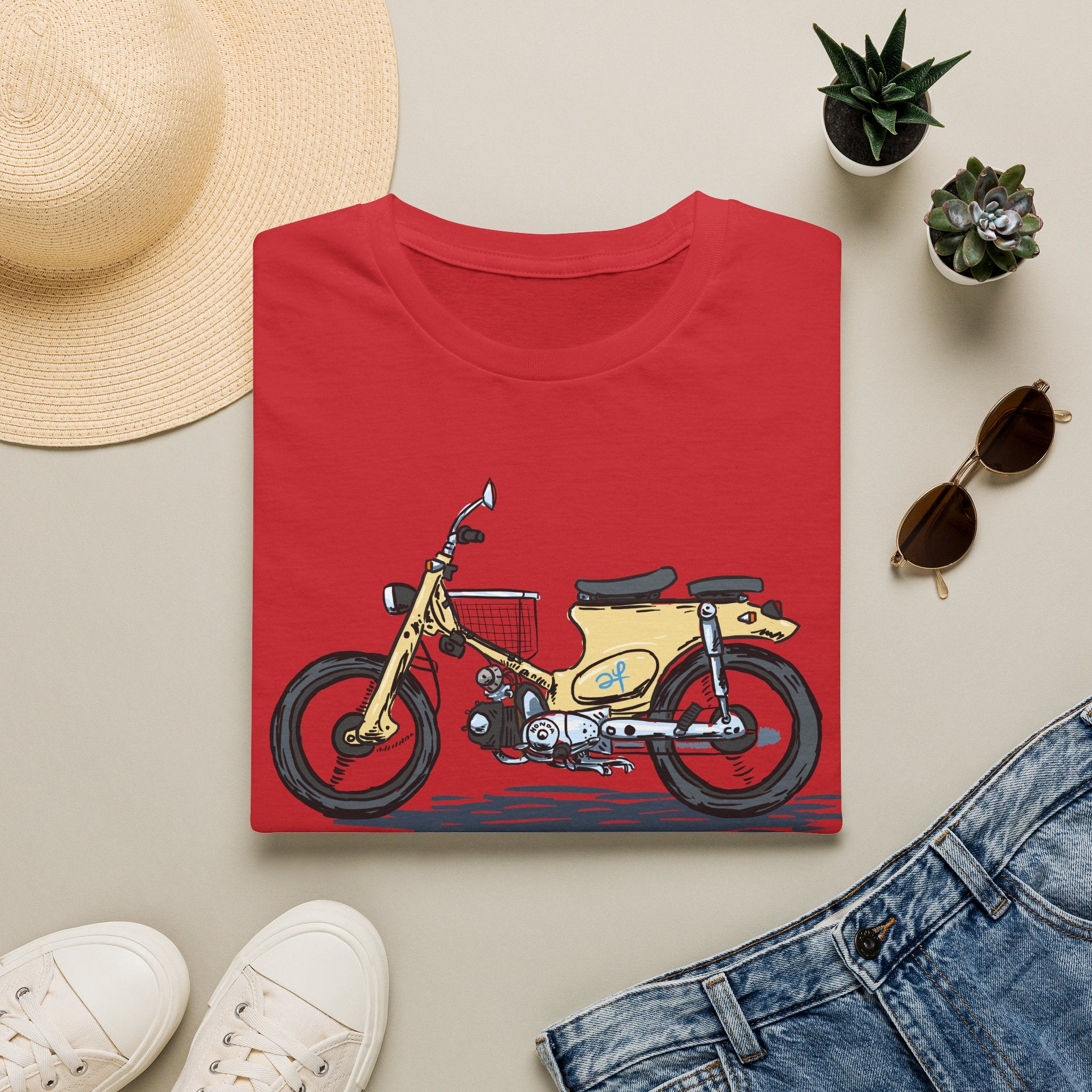 Moped – T-Shirt – Ansicht 11