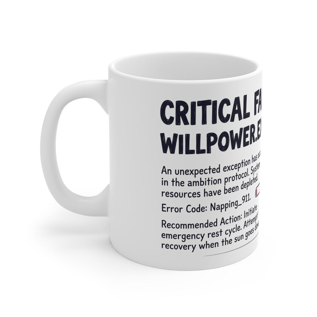 Willpower.exe Tasse – Ansicht 4