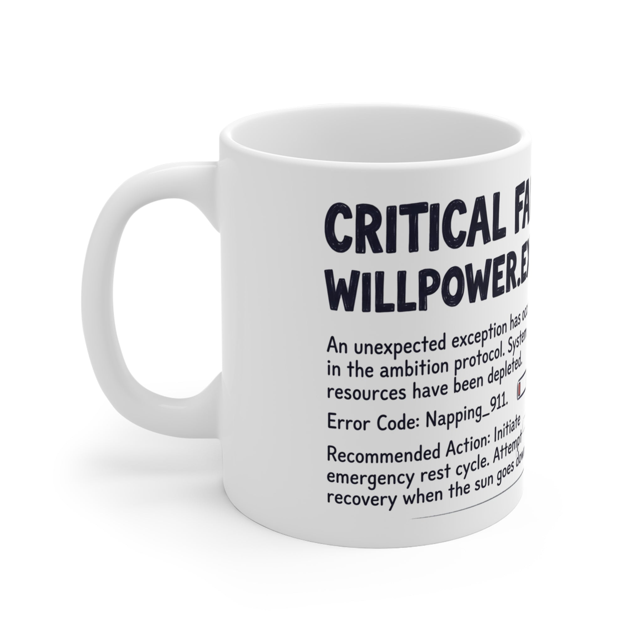 Willpower.exe Tasse – Ansicht 4