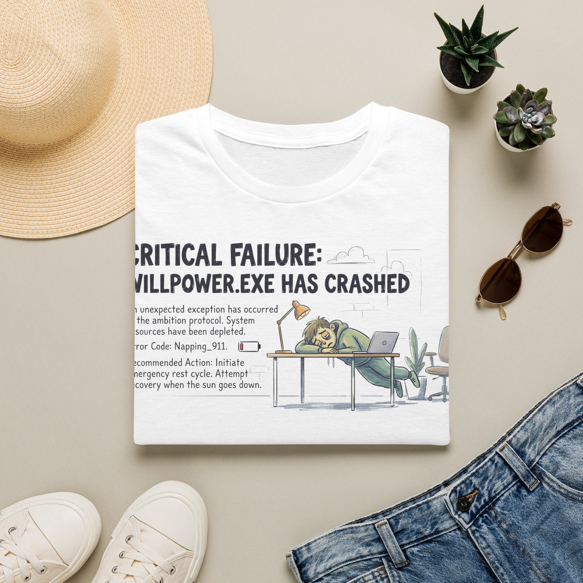 Willpower.exe – T-Shirt