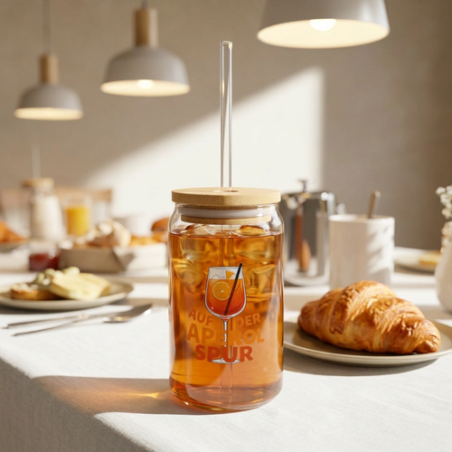 Auf der Aperol Spur Glas