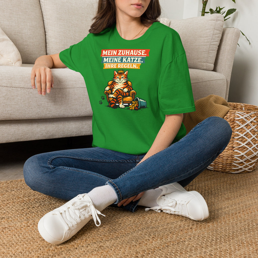 Mein Zuhause, ihre Regeln – Katzen T-Shirt