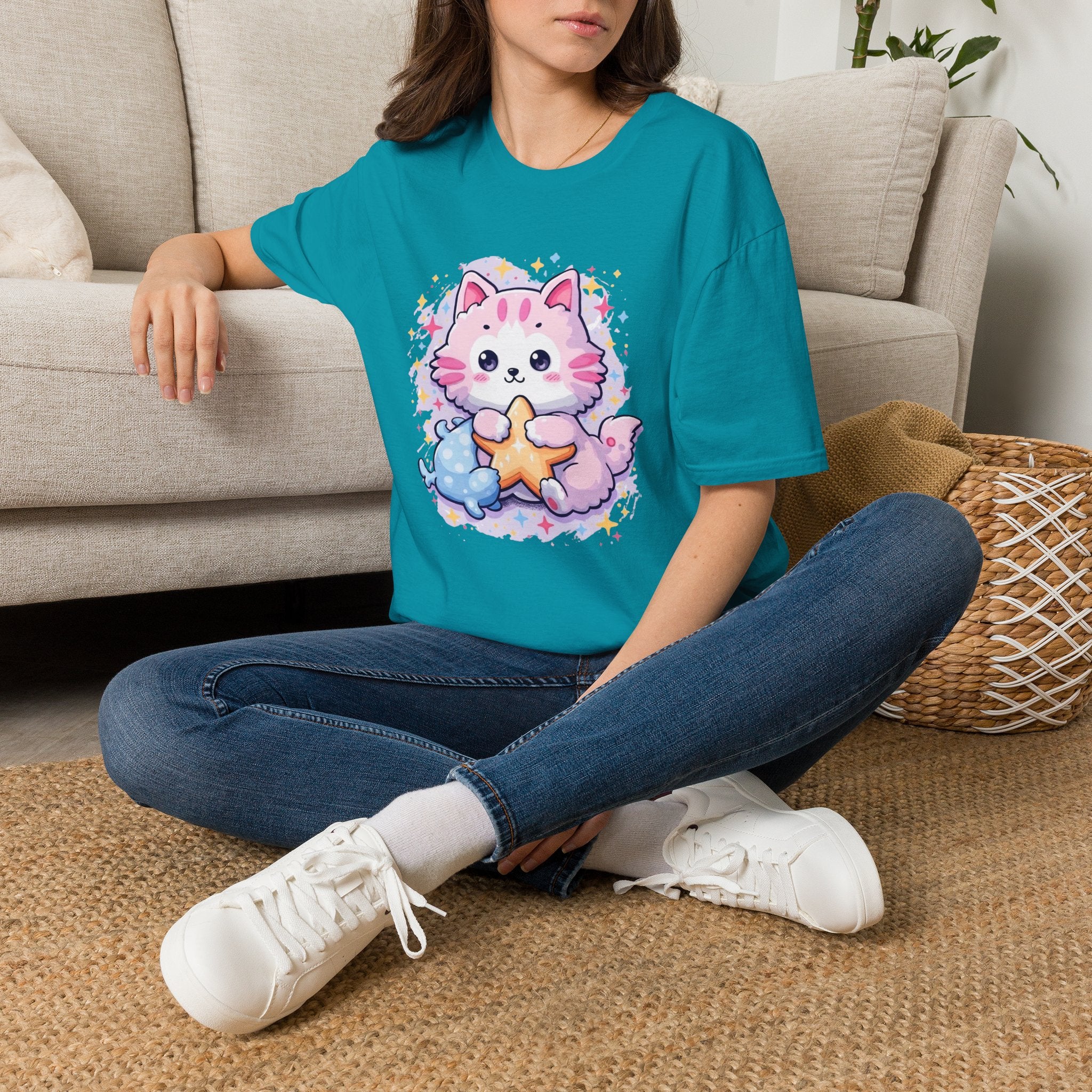 Kawaii Katzen – T-Shirt – Ansicht 5