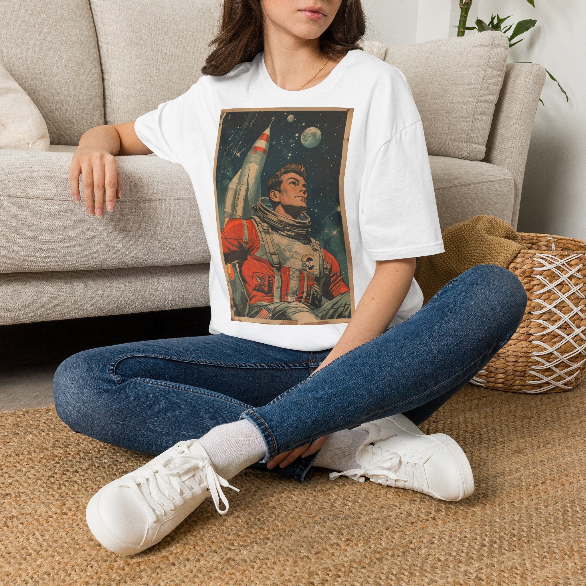Retro Astronaut – T-Shirt