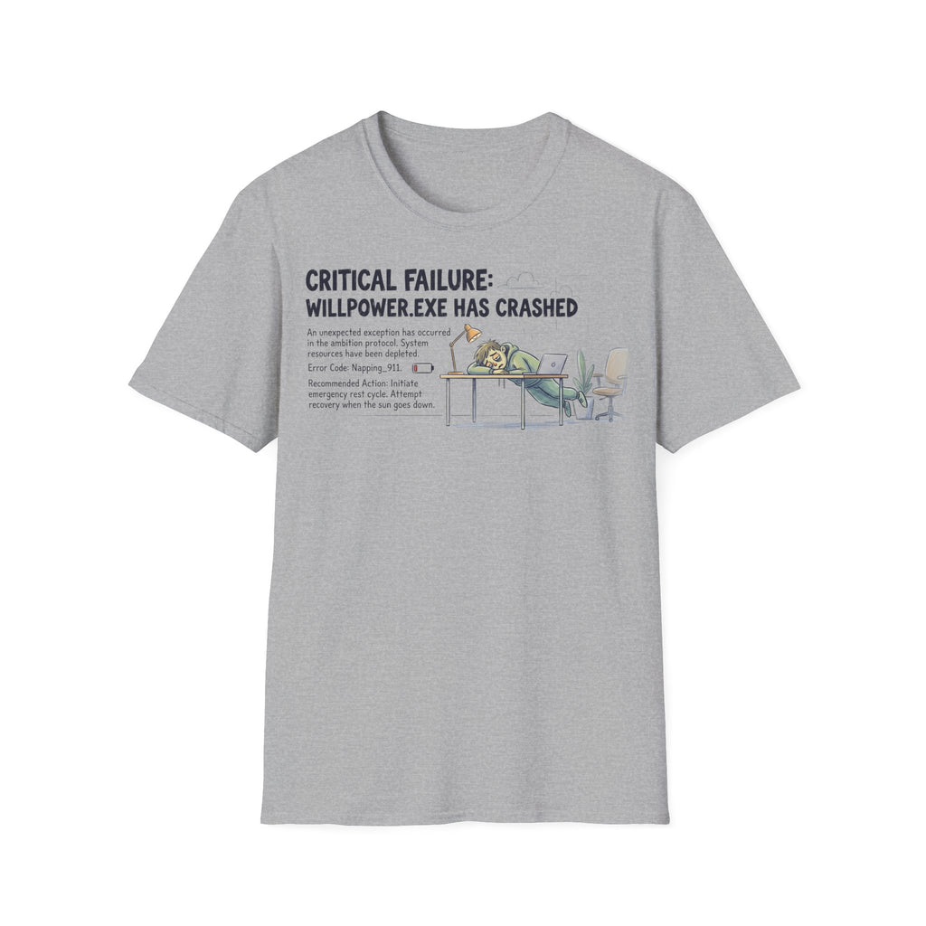 Willpower.exe – T-Shirt – Ansicht 7