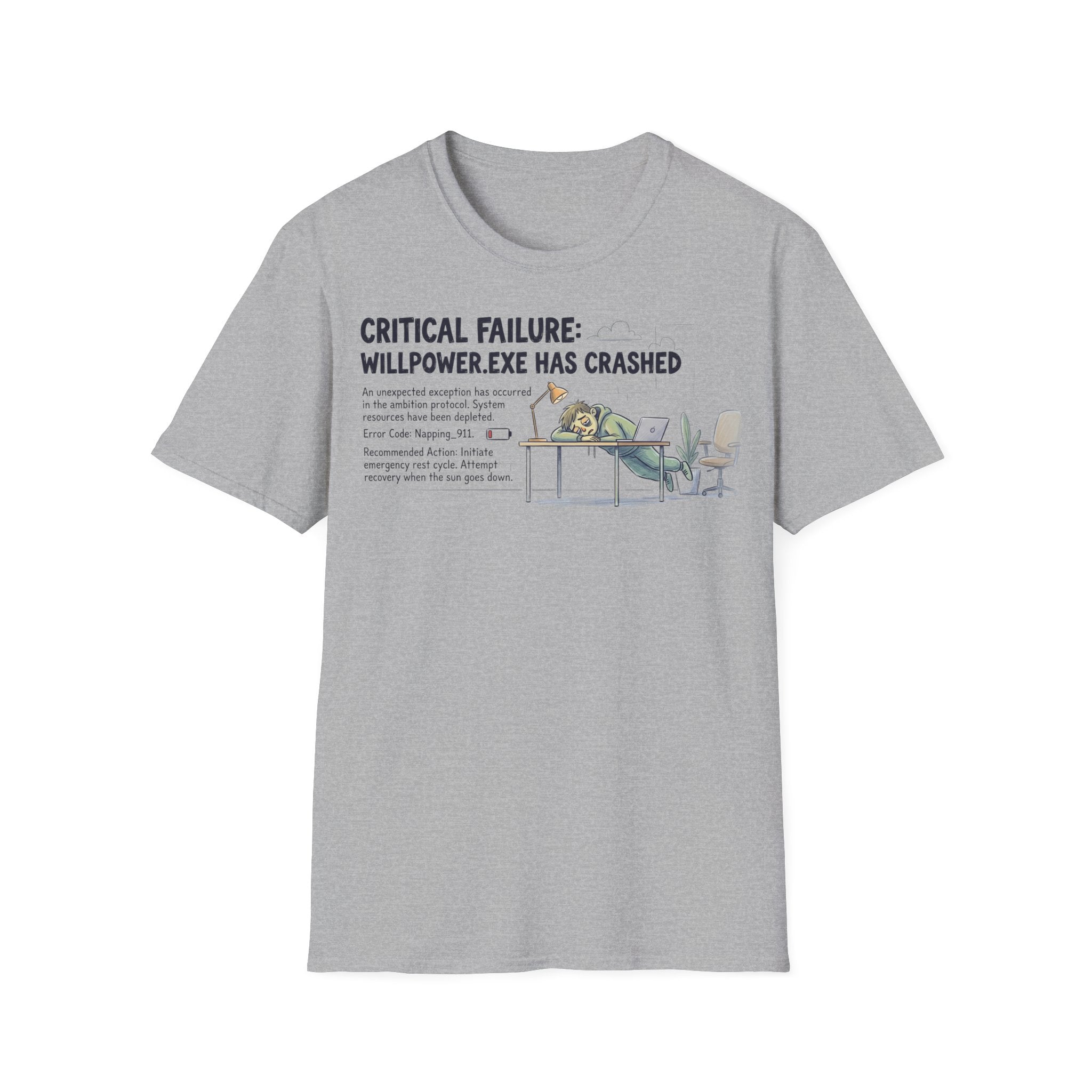 Willpower.exe – T-Shirt – Ansicht 7
