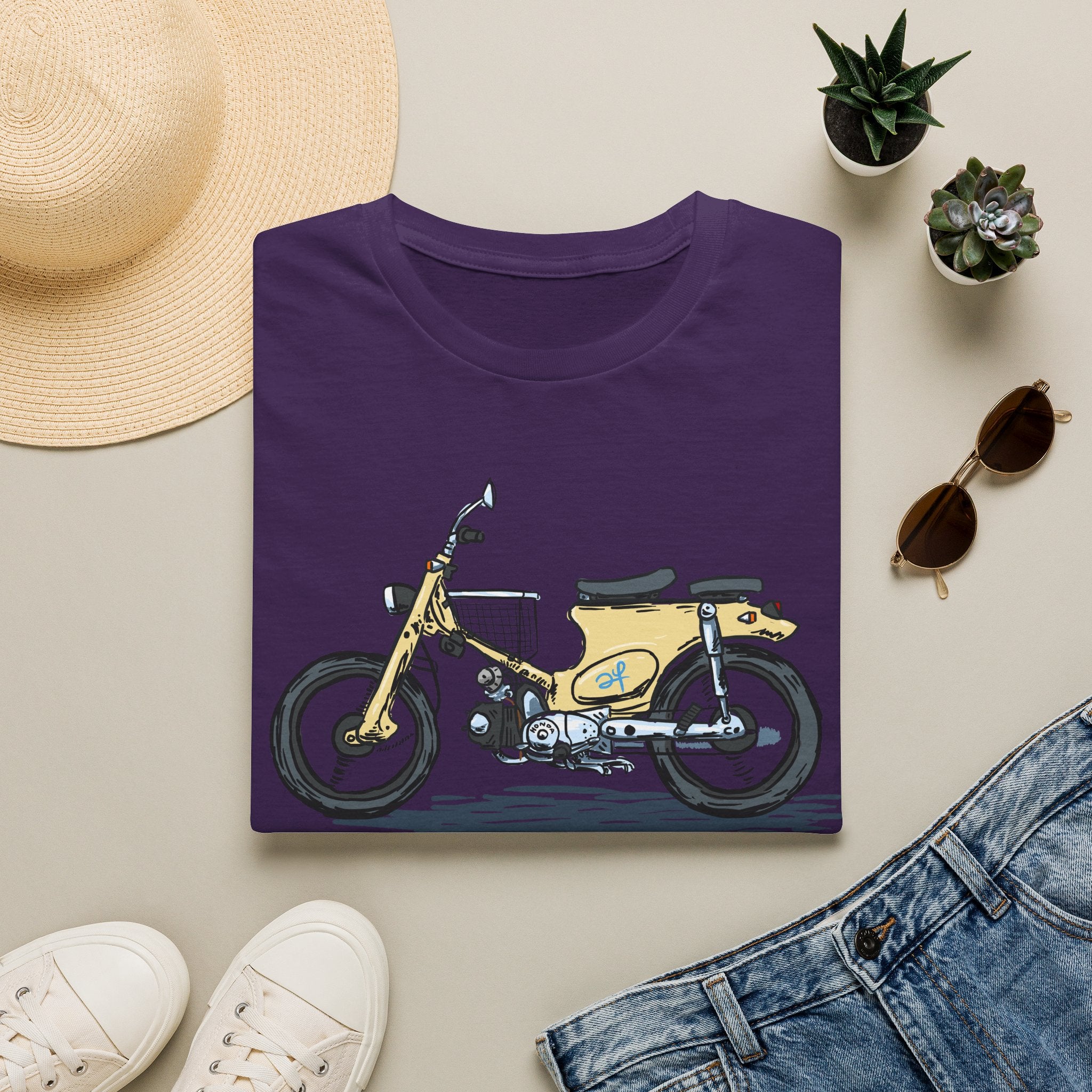 Moped – T-Shirt – Ansicht 10