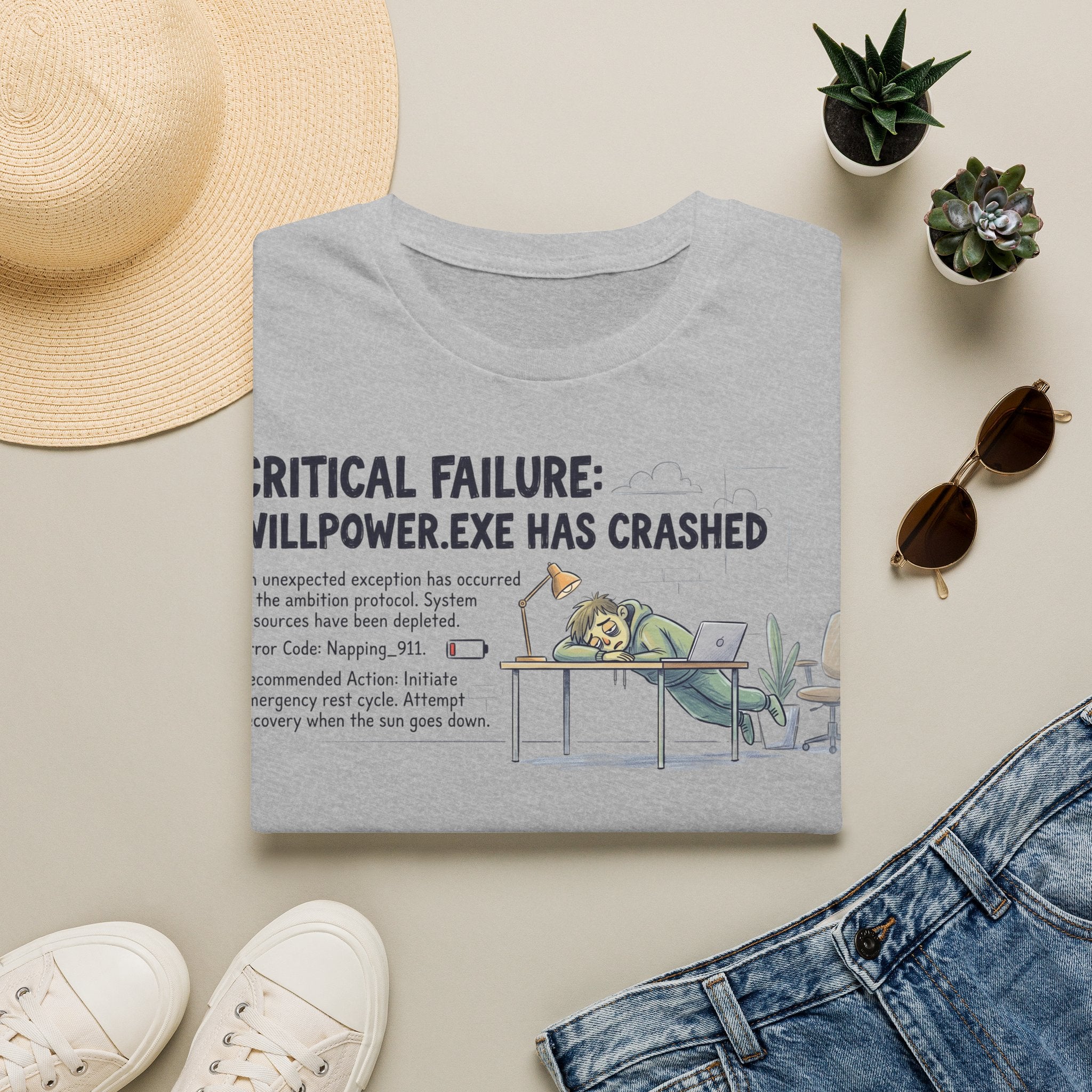 Willpower.exe – T-Shirt – Ansicht 2
