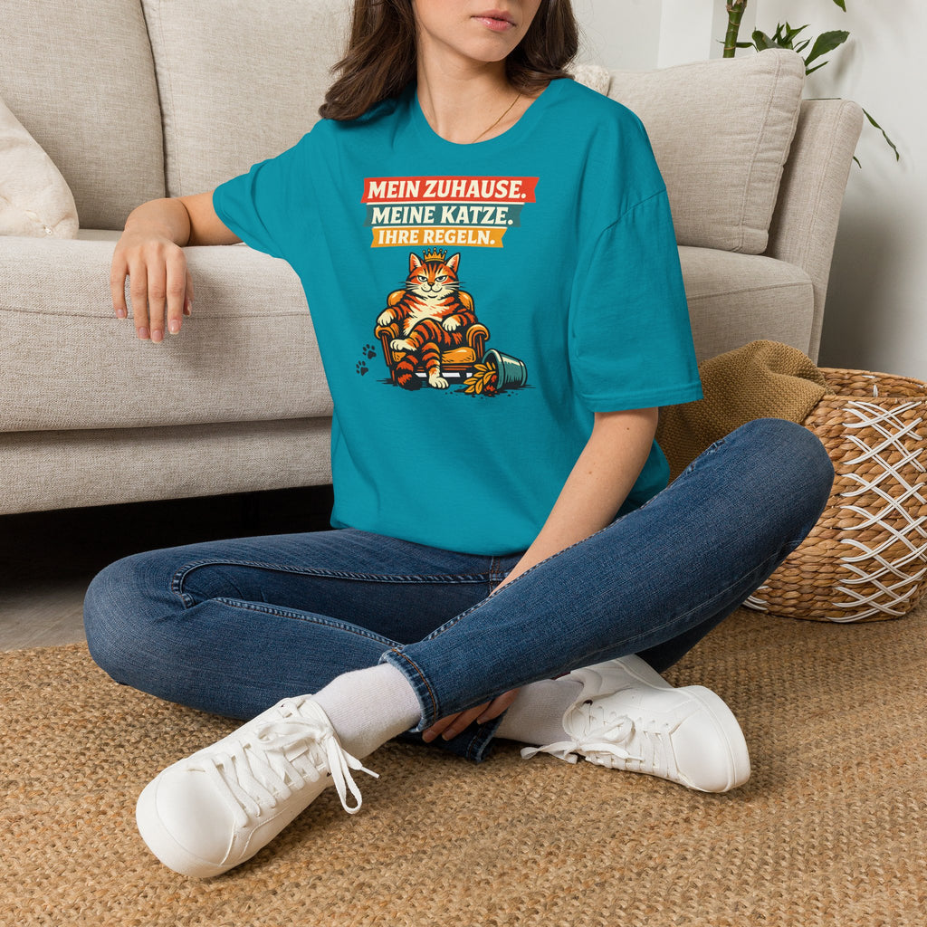 Mein Zuhause, ihre Regeln – Katzen T-Shirt