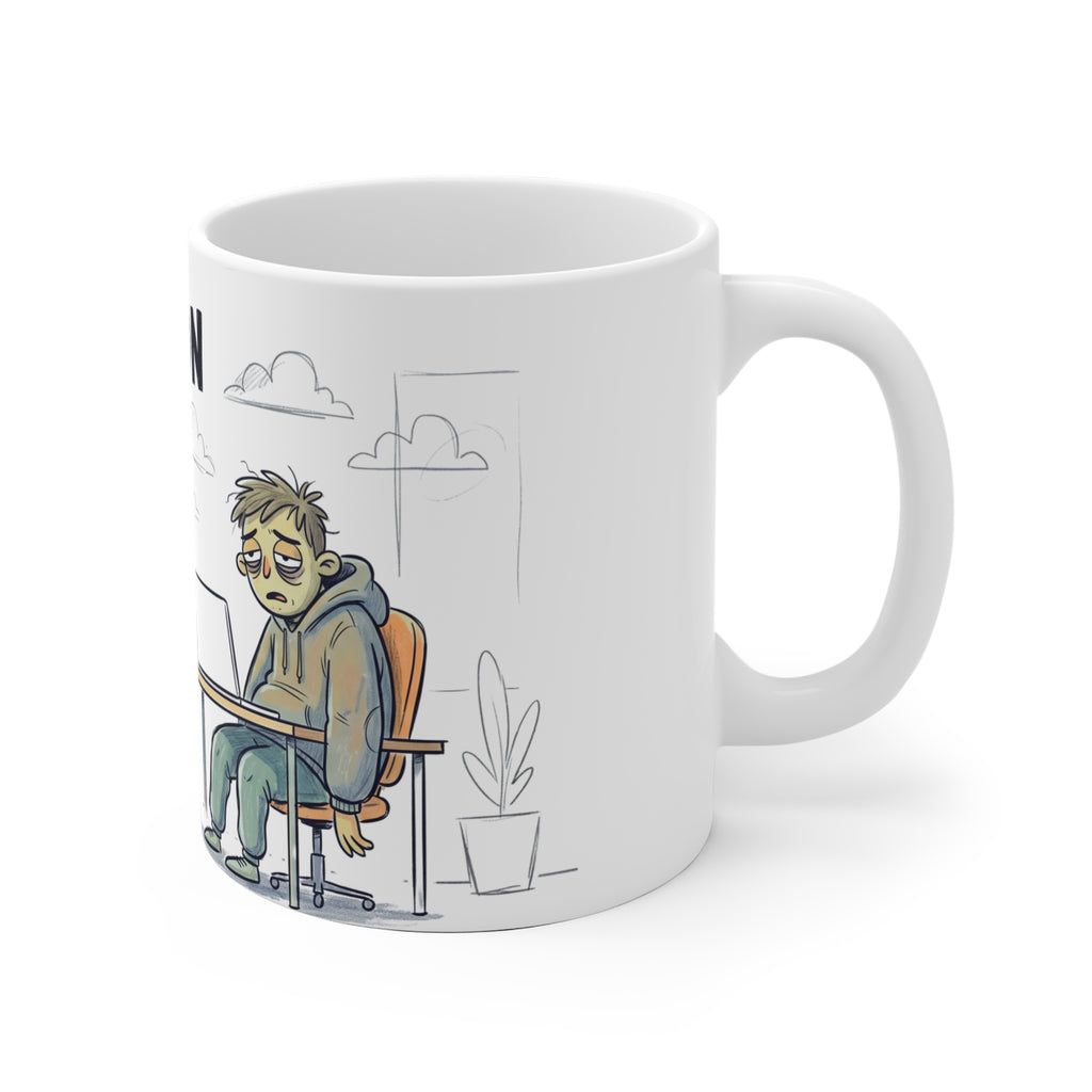 404 Motivation Not Found Tasse – Ansicht 3